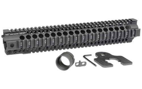 Grips Pads Stocks Midwest Industries MIDWEST 14" QUAD RAIL HANDGUARD • Model: 